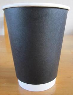 Hot Cup Double Wall PE 12 oz - Coastal
