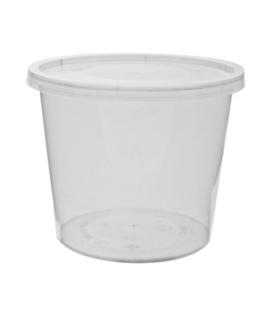 Round Lid to suit 250ml to 880ml PP - Uni-Chef
