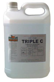 Triple C Machine Dish Detergent - 20Ltrs - Natural Choice