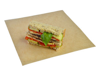 215 x 215mm Flat Paper Bags Brown Vegware