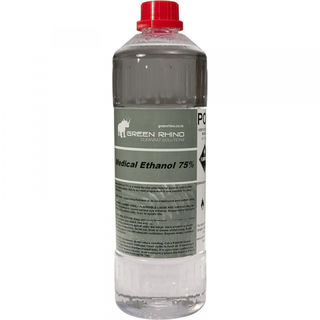 Medical Ethanol 75% - Green Rhino - 1Litre