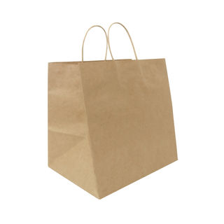 Twisted Handle Paper Bags Extra Wide (300+170)x300 - Ecobags