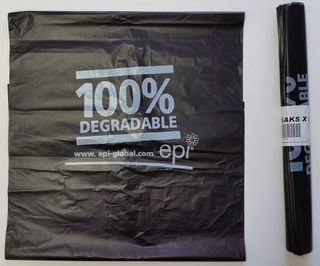 Biodegradable Rubbish Bag 750x890mm - Pack 50 - Fortune