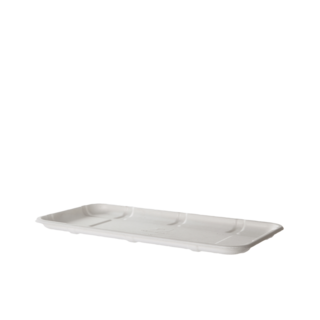 Meat & Produce Tray Sugarcane 280x153x13 - Detpak