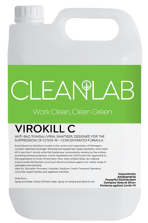 Viro-kill Antibac/Fungal/Viral Concentrate 5L - Cleanlab