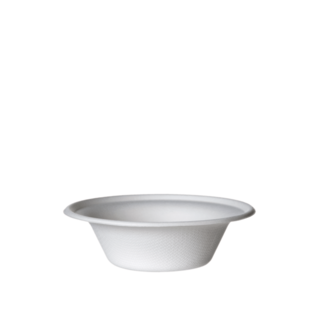 Sugarcane Classic Bowl 12oz (355ml), White - Detpak