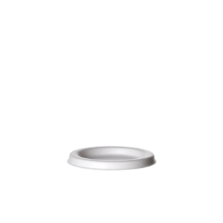 Sugarcane Lid, Fits Portion Cup 2oz (60mls), White - Detpak