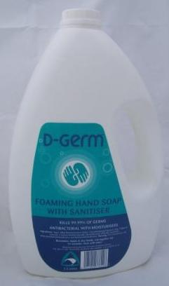 Hand Soap /Sanitiser - 5ltr - D-Germ
