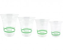500ml Clear Cold Cup PLA - Ecoware
