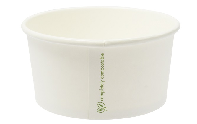 6oz/190ml Soup/IceCream  Containers PLA - Vegware
