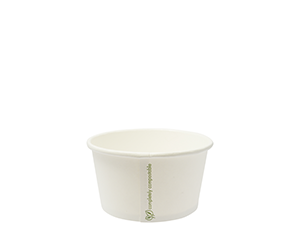 12oz/430ml Soup/IceCream Container PLA - Vegware