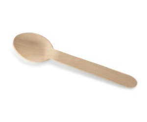 16cm Wooden Spoon - BioPak