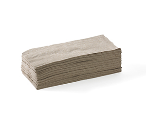 Lunch Napkin 2 Ply (1/8 Fold) Natural - BioNapkin