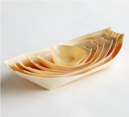 Wooden Boat Dish Large - Epicure