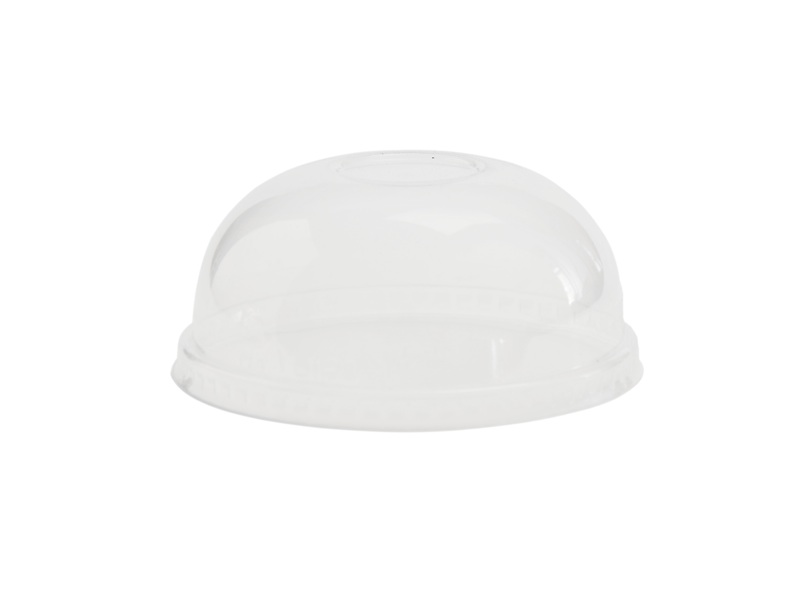 Hot/Cold Container Dome Lid 115mm (Fits 12-32oz), Carton 500 - Vegware