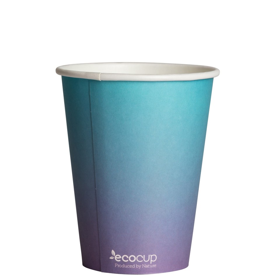 400mL Single Wall EcoCup (90mm) Colour  Series - Ecoware