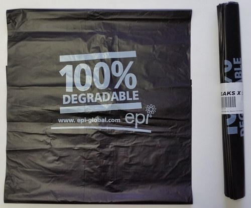 Degradable Rubbish Bag 960x1050mm Green - Fortune