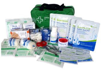 Large Industrial Burn's First Aid Kit SOFT PACK