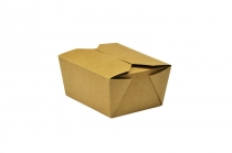 No.1 food carton 700ml 11x9x6.5cm, Carton 150 - Vegware