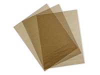 Wrap greaseproof unbleached - 46 x 36cm - Vegware - Pack & Carton