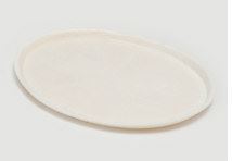 Plate Potatopak Oval Medium Natural 27x20x1cm, Carton 225 - Vegware