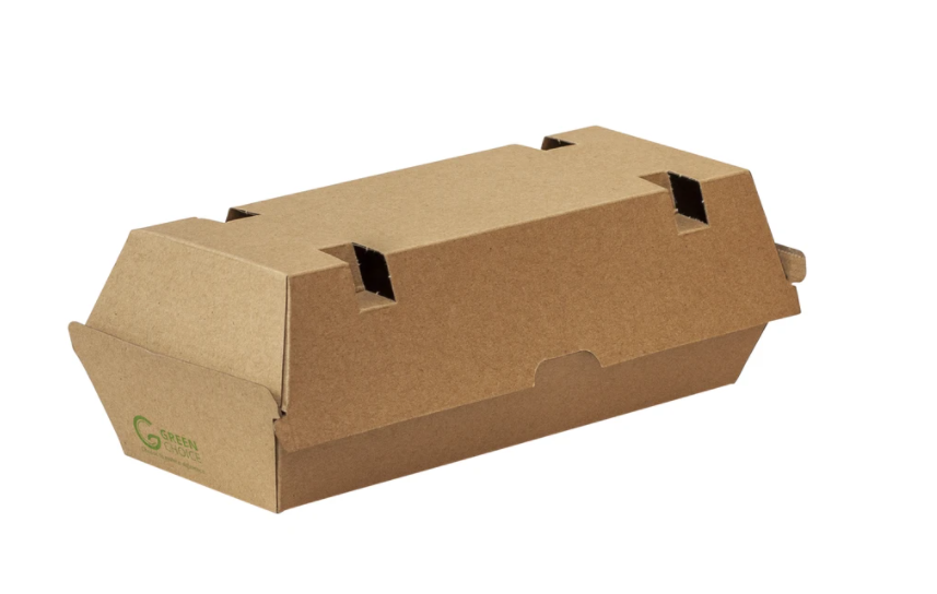 hot-dog-box-corrugated-green-choice-mega-mart-new-zealand