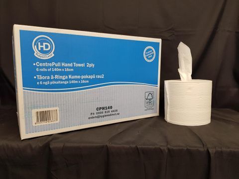 Centrepull Paper Towels White - Hygiene Direct