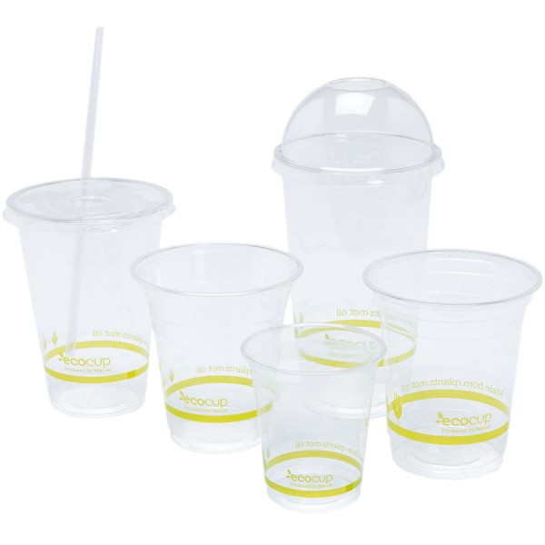 200ml Clear Cold Cup PLA - Ecoware