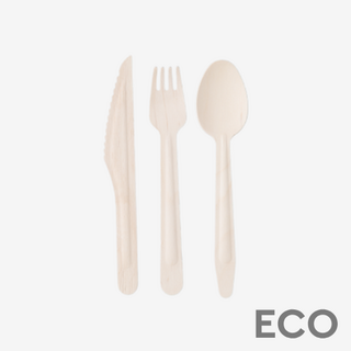 Disposable biodegradable cutlery