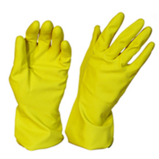 Rubber Gloves Silverline Yellow SMALL - Pomona
