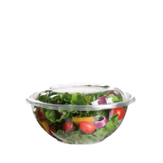 PLA Salad Bowl Plus Lid 24oz (710ml) - Detpak